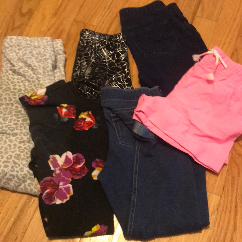 Girls gently worn size 6/6X pants and shorts